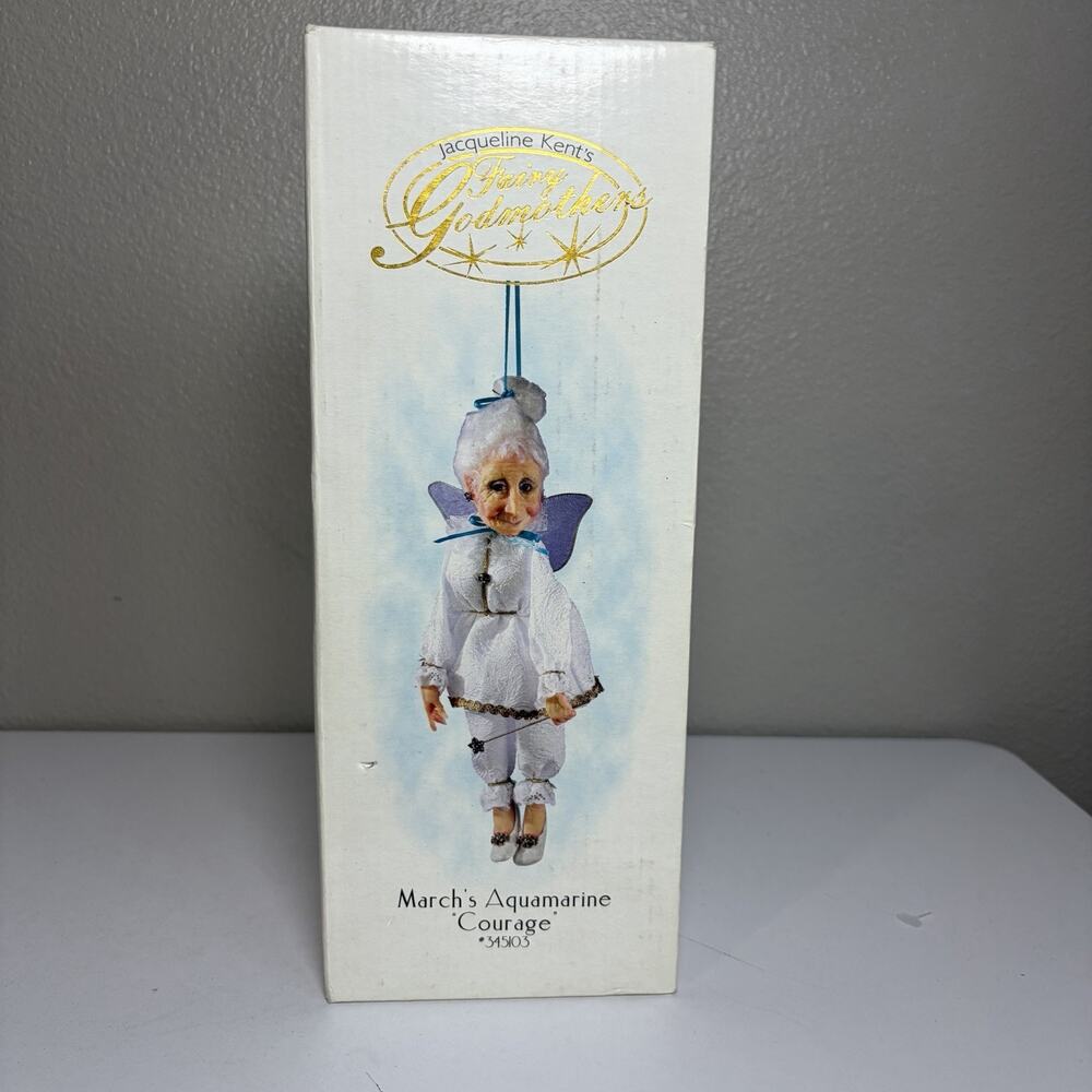 Jacqueline Kent's Collection Fairy Godmothers March Aquamarine Courage #345103